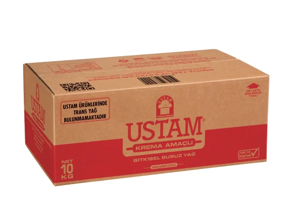 Ustam Krema 10 kg ürün ambalajı